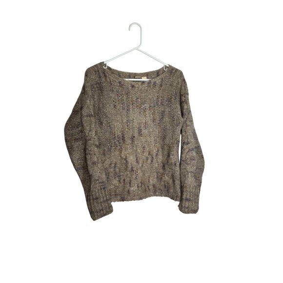 Hugo Boss Orange Womens Multicolor Knit Sweater Made In Turkey Crew Neck - Picture 1 of 6